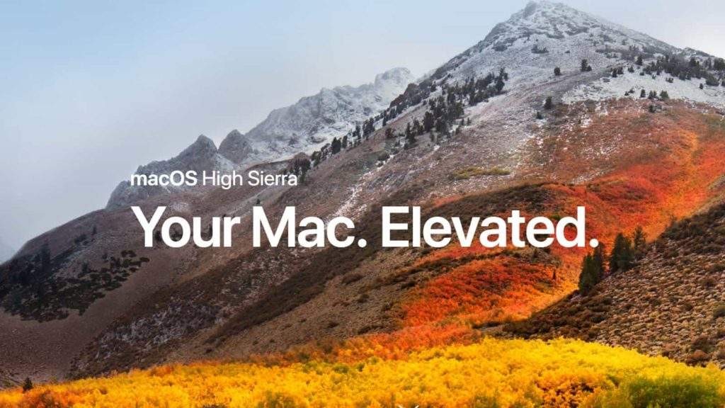 macOS 10.13 High Sierra｜系统镜像｜v10.13.6