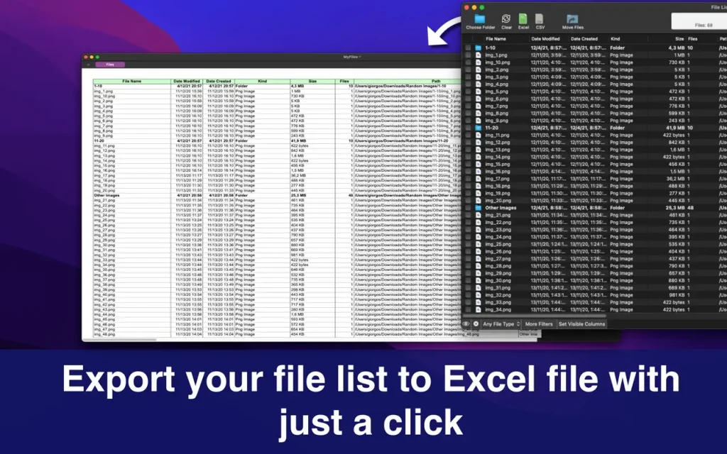 File List Export ｜创建文件列表｜v2.9