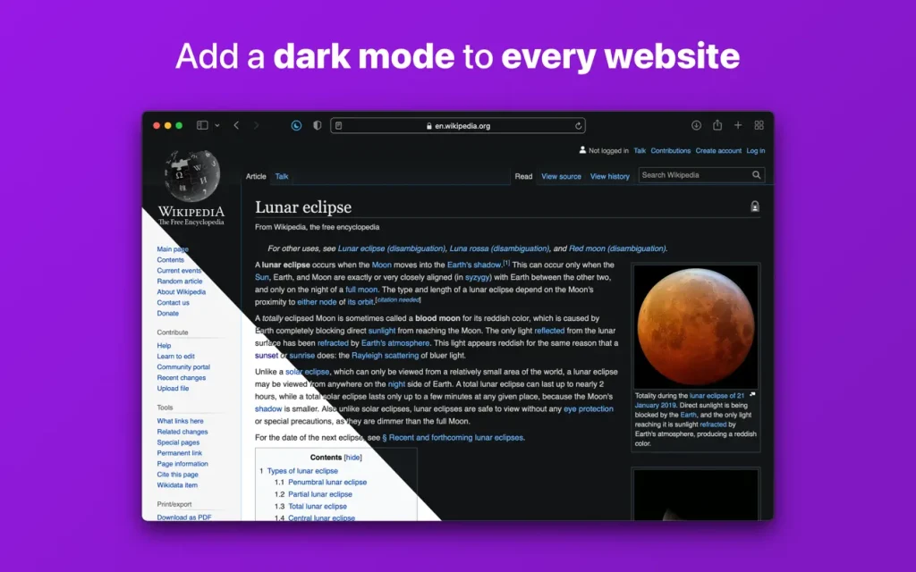 Noir – Dark Mode for Safari｜网页深色模式插件｜v2024.3.1