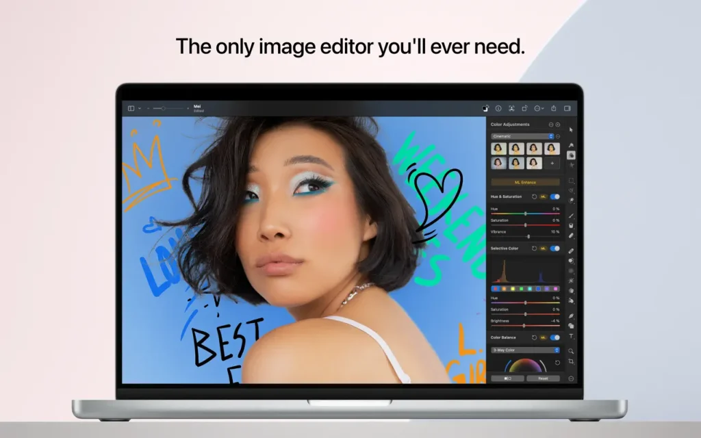 Pixelmator Pro ｜图像编辑软件｜v3.5.10