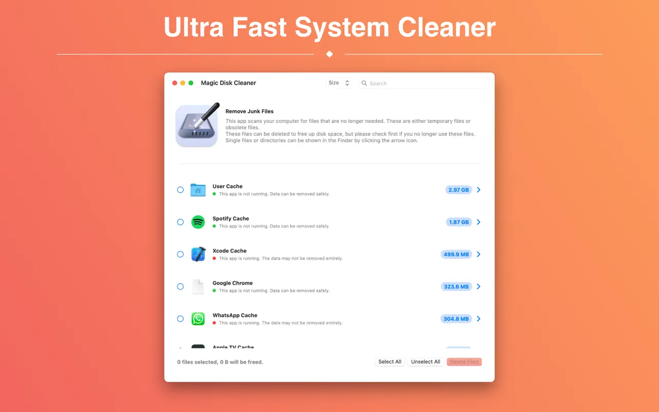 Magic Disk Cleaner ｜系统清理工具｜v2.7.7