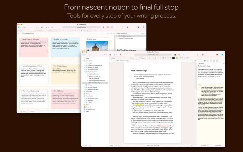 Scrivener 3 ｜写作软件｜v3.3.6