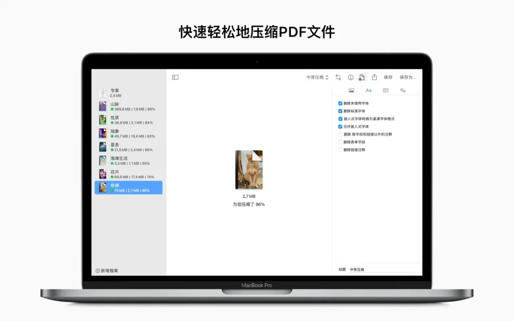 PDF Squeezer 4 ｜PDF压缩工具｜v4.5.1