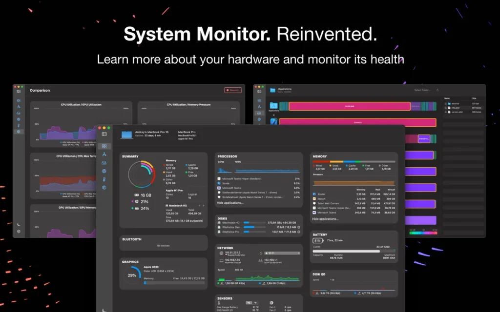 iStatistica Pro ｜系统资源监测工具｜v16.9