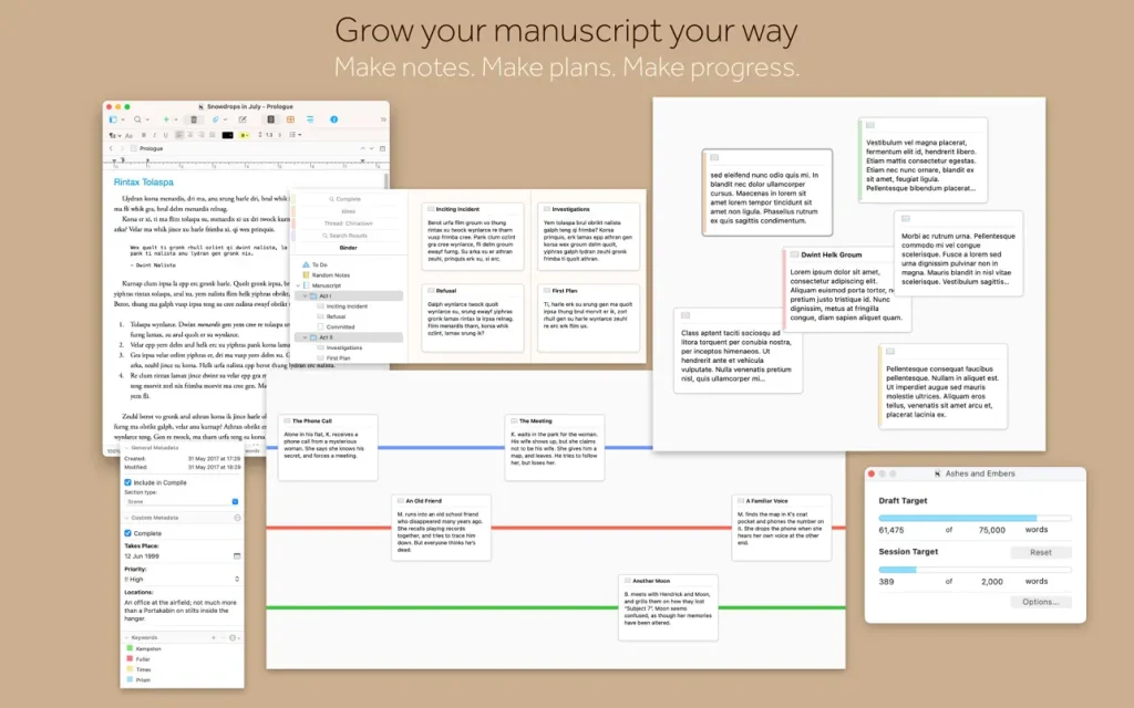 Scrivener 3 ｜写作软件｜v3.3.6