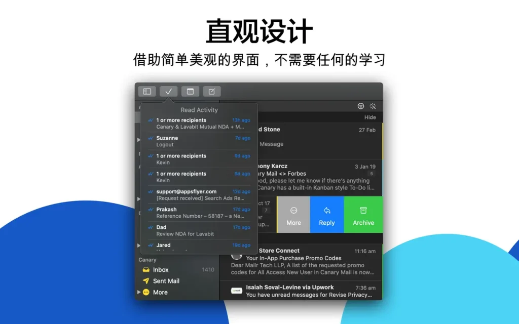 Canary Mail ｜电子邮件应用｜v4.25