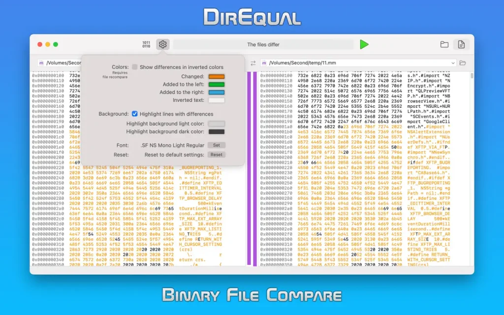 DirEqual ｜文件比较工具｜v5.8.4