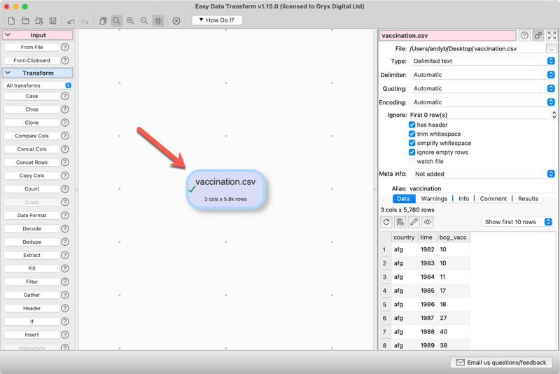 Easy Data Transform ｜数据转换软件｜v1.47.0