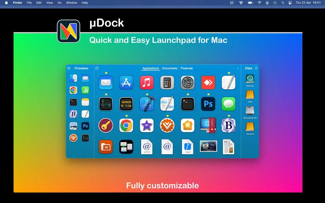 uDock ｜扩展程序坞｜v4.2