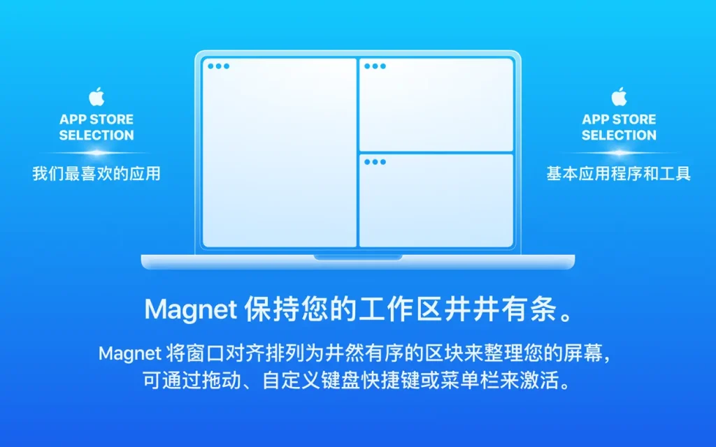 Magnet ｜窗口排列管理工具｜v3.0.4