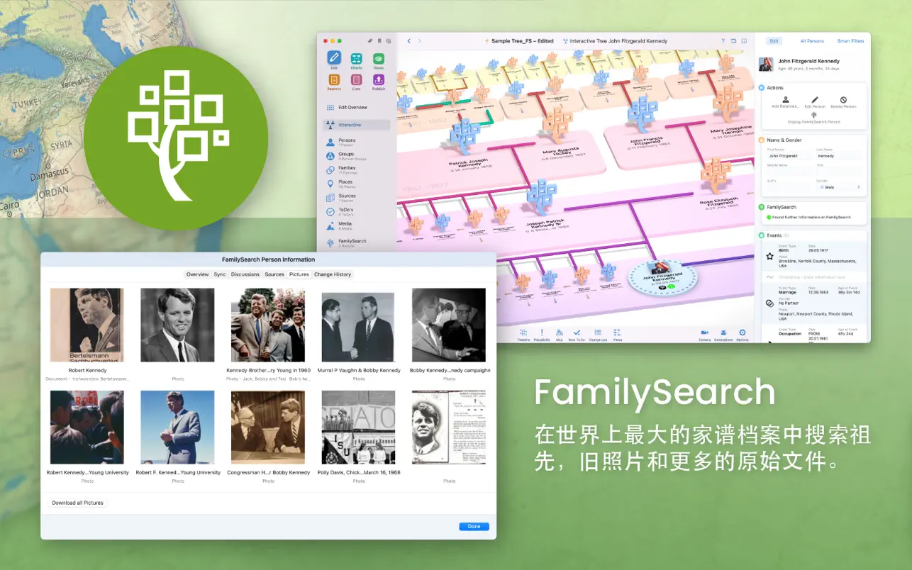 MacFamilyTree 10 ｜家谱软件｜v10.2.2