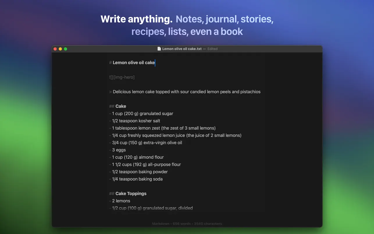 Byword ｜笔记和写作软件｜v2.9.6