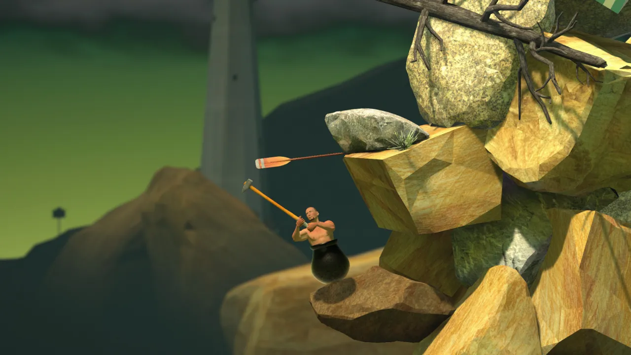 和班尼特福迪一起攻克难关｜Getting Over It with Bennett Foddy ｜v1.52