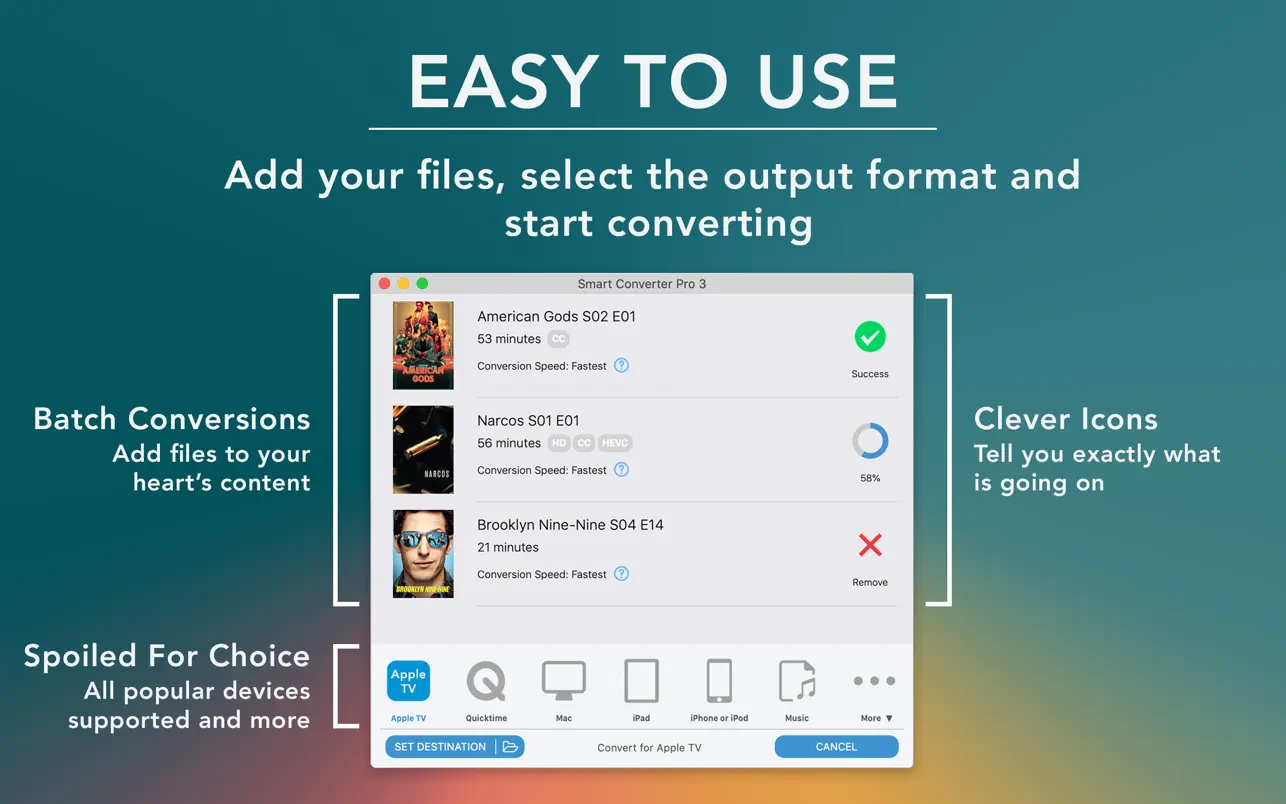 Smart Converter Pro 3 ｜视频转换软件｜v3.1.5