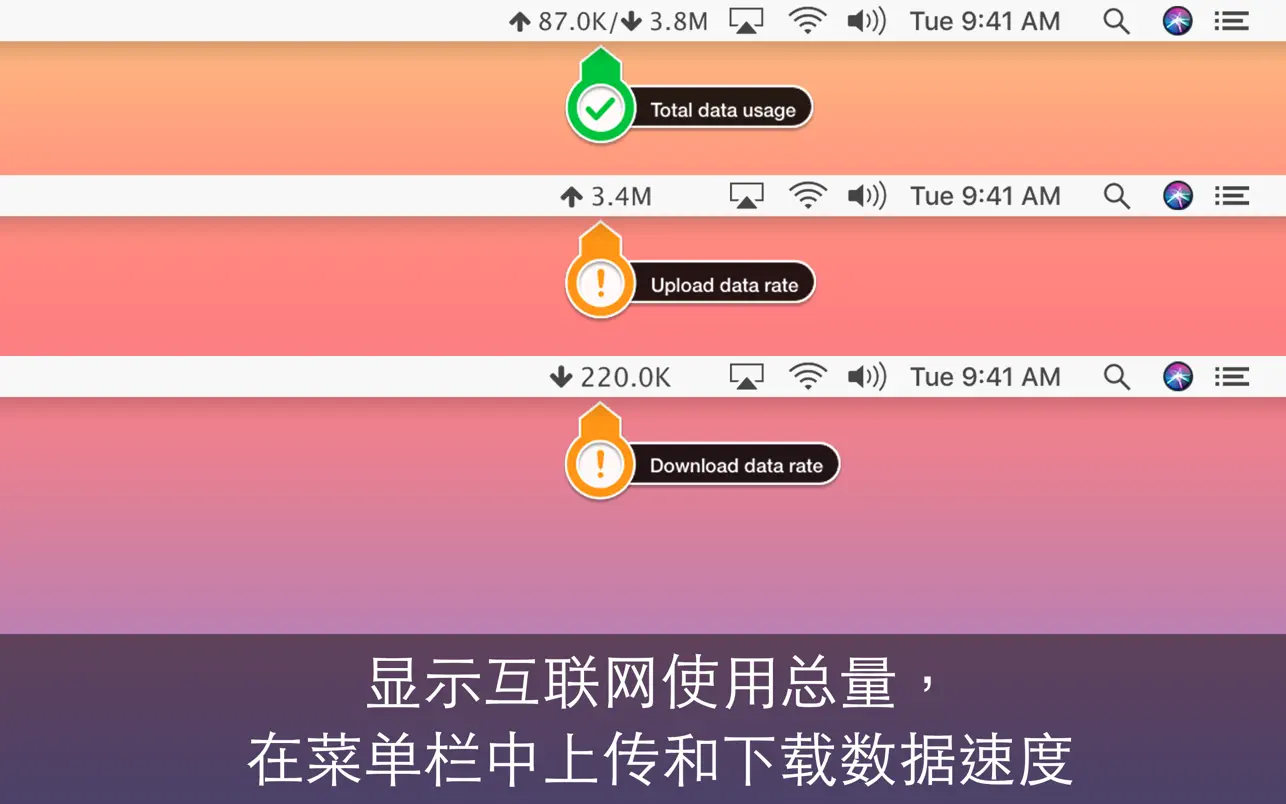 TransData ｜网络速率监控｜v3.2