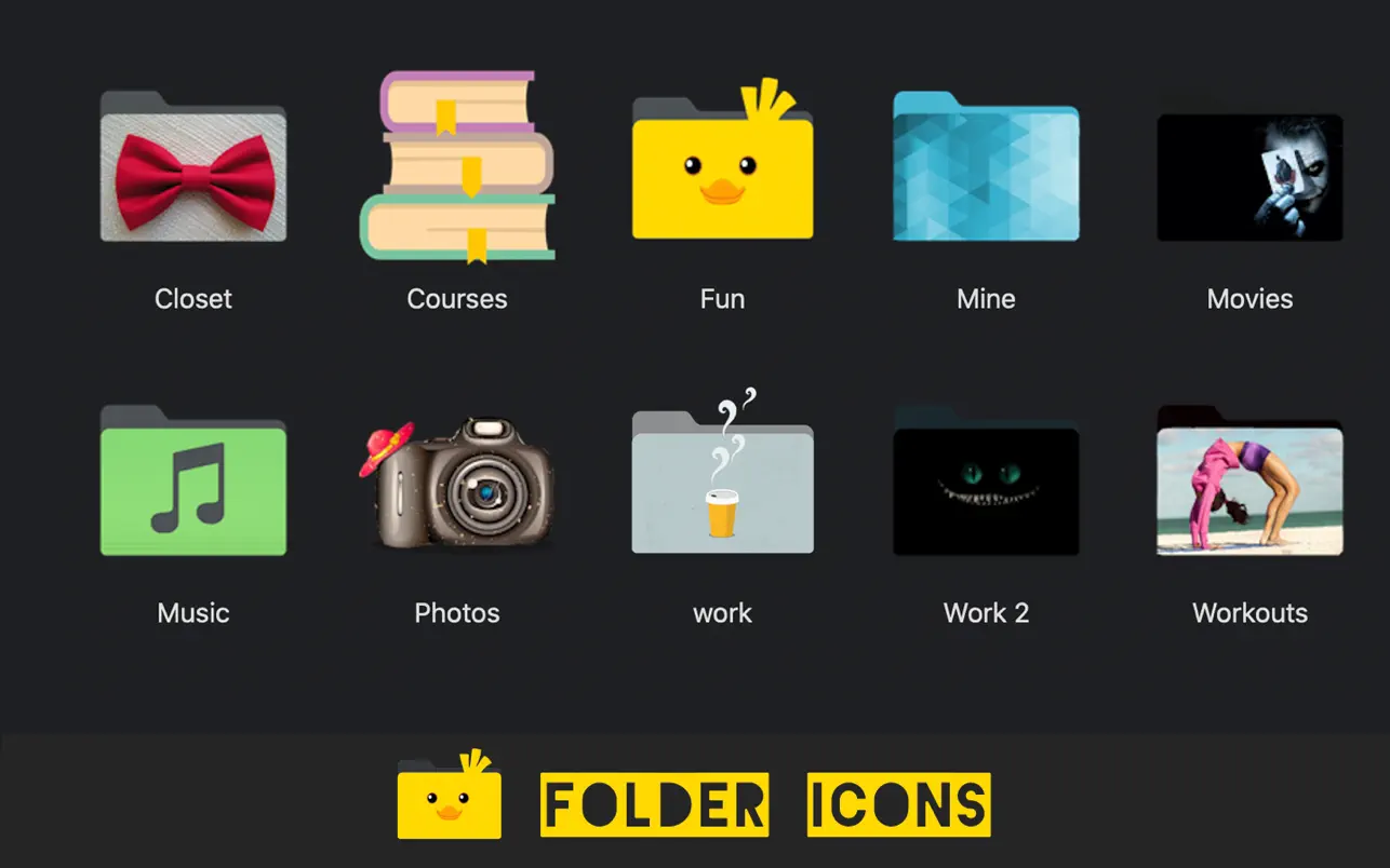 Folder Icons ｜自定义文件夹图标｜v1.99