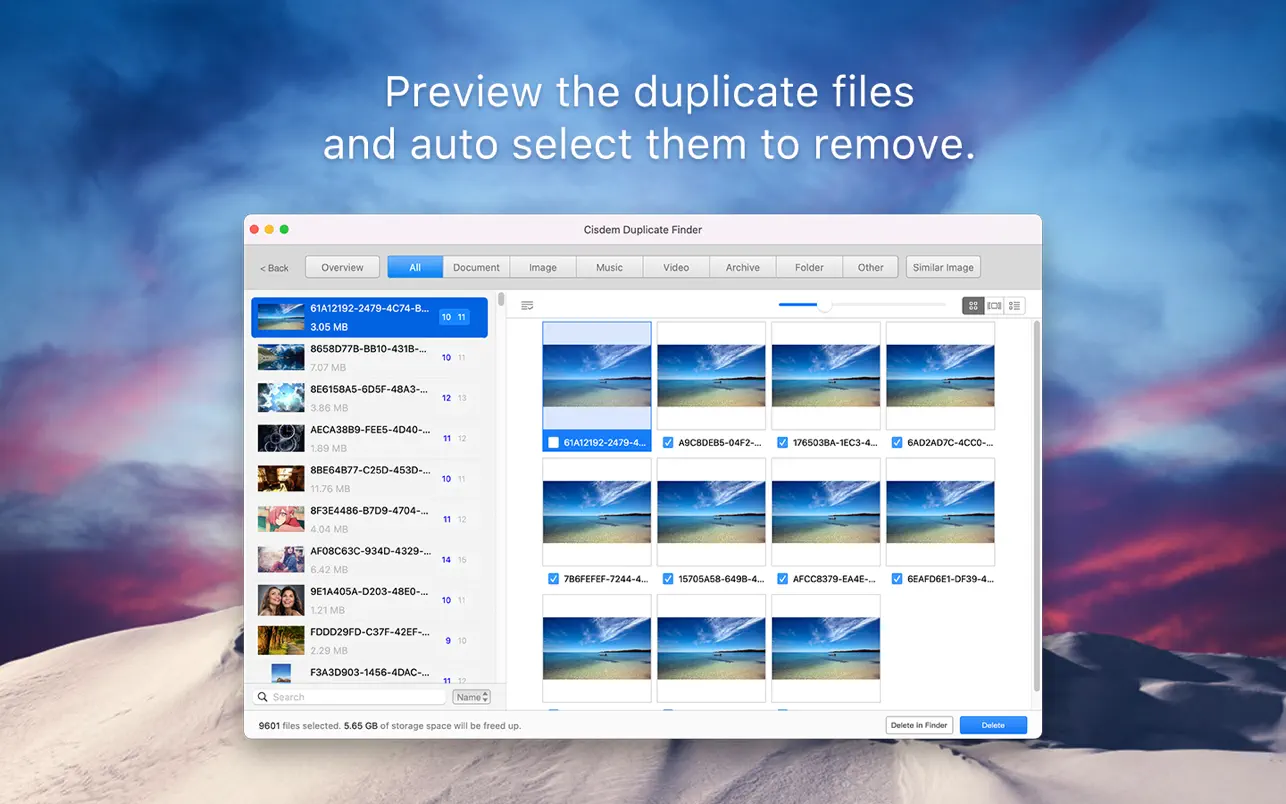 Cisdem Duplicate Finder｜重复文件查找工具｜v6.5.0