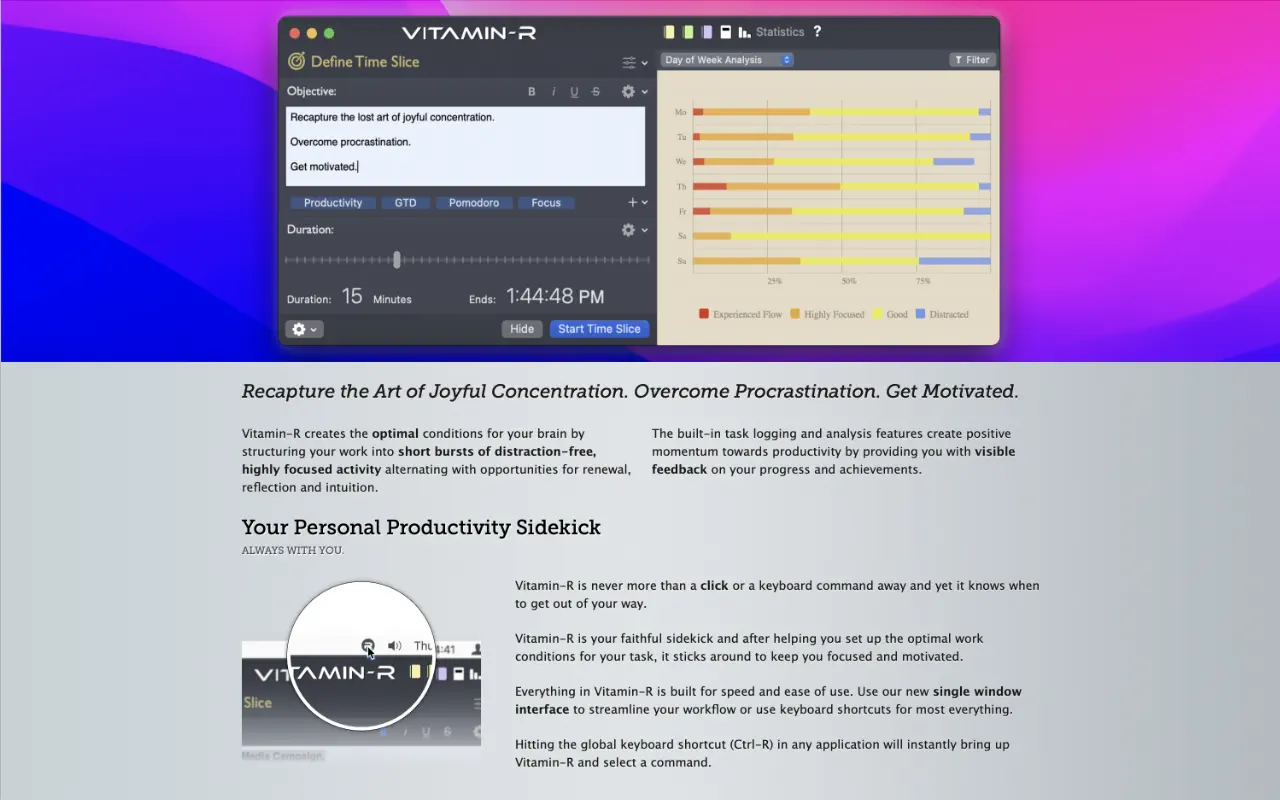 Vitamin-R 4｜时间管理工具｜v4.18