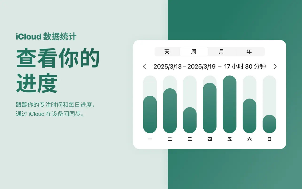 Flow Focus Timer｜番茄工作法&专注计时器｜v4.1.1