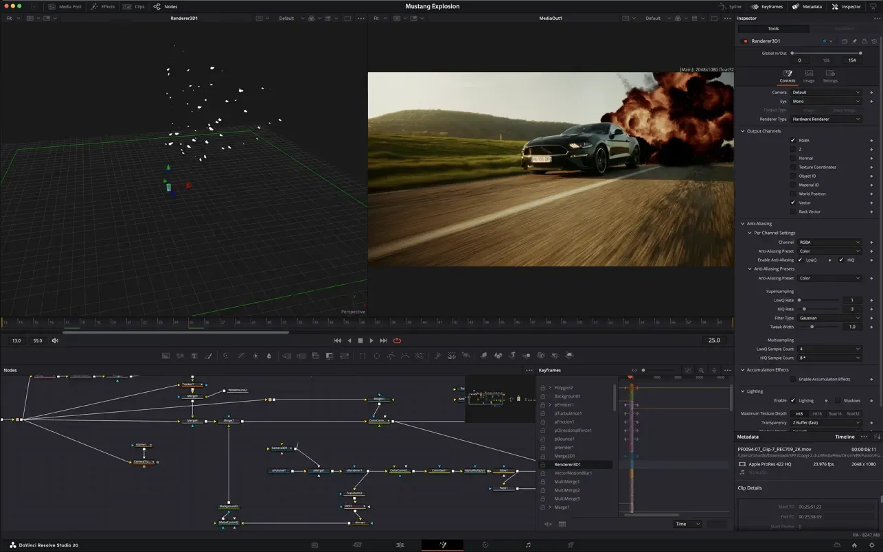 DaVinci Resolve Studio 20｜达芬奇视频剪辑调色软件｜v20.0
