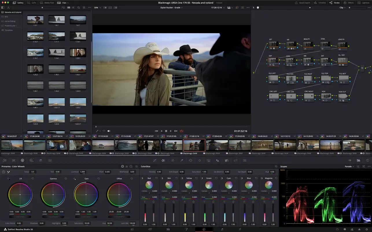 DaVinci Resolve Studio 20｜达芬奇视频剪辑调色软件｜v20.0
